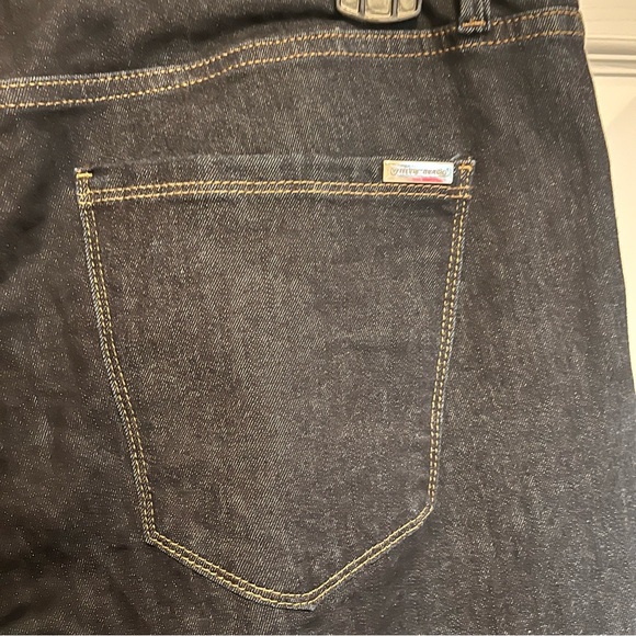 White House Black Market The Sculpt Skinny Flare Dark Wash High Rise Jeans - Picture 11 of 14